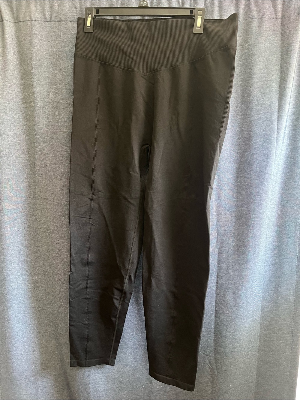 PINK Victoria's Secret Black Seamless Leggings